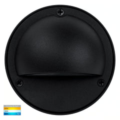 Pinta Surface Mounted Eyelid Step Light Black 240V