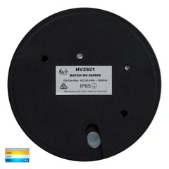 Pinta Surface Mounted Eyelid Step Light Black 240V