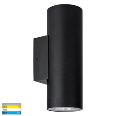 Aries Black 316 SS Up & Down Exterior Wall Light