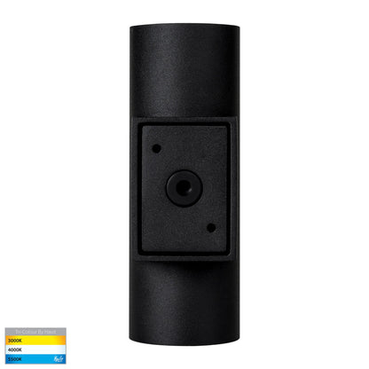 Aries Black 316 SS Up & Down Exterior Wall Light