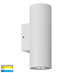 Aries White 316 SS Up & Down Exterior Wall Light