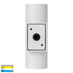 Aries White 316 SS Up & Down Exterior Wall Light