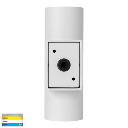 Aries White 316 SS Up & Down Exterior Wall Light