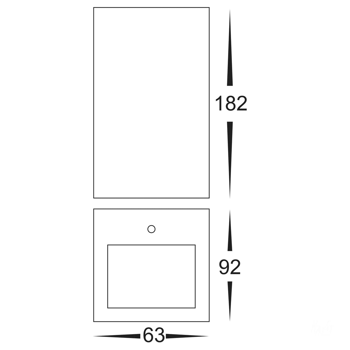 Veldi Up/Down Exterior Wall Light