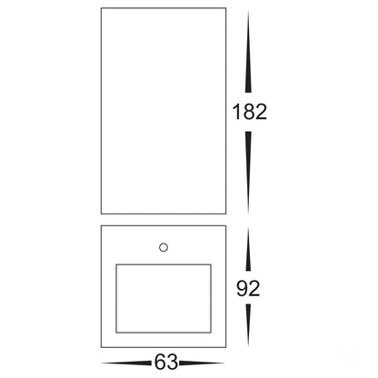 Veldi Up/Down Exterior Wall Light