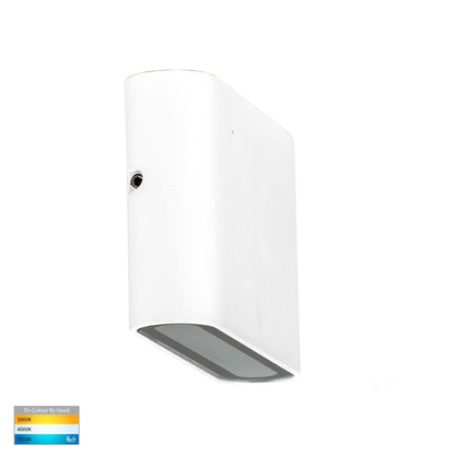 Lisse Fixed Down LED Wall Light 240V White