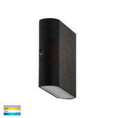 Lisse Up/Down LED Wall Light 240V Black