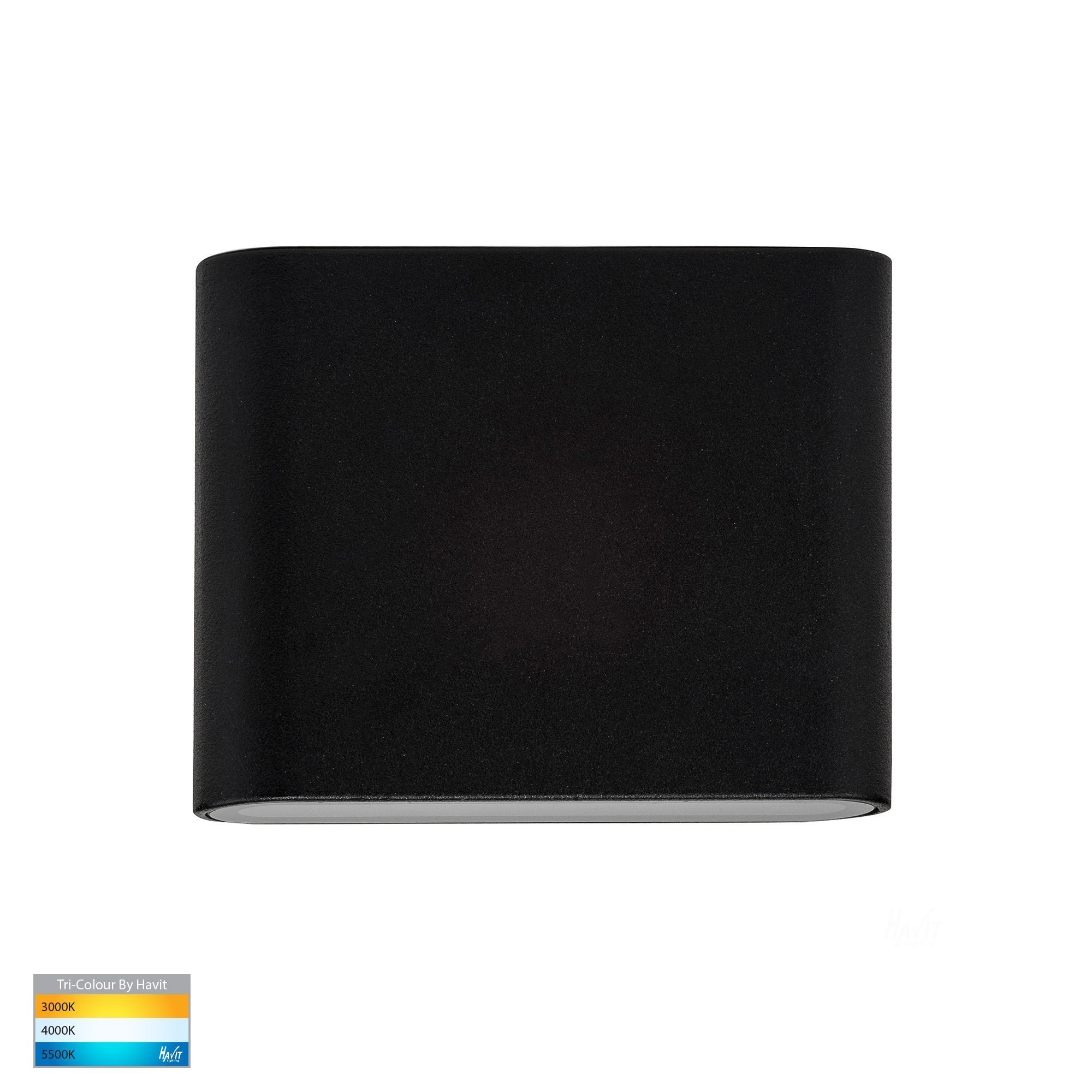 Lisse Up/Down LED Wall Light 240V Black
