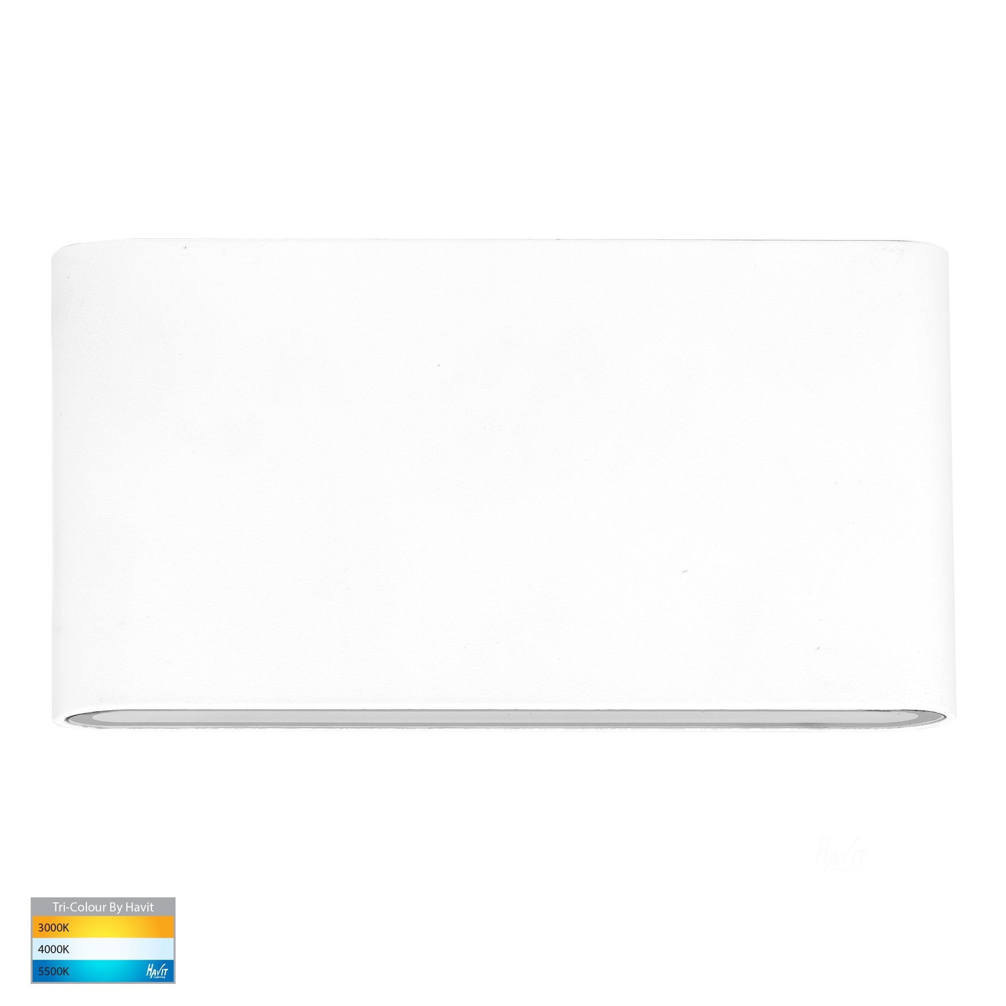 Lisse Up/Down LED Wall Light 240V White Large