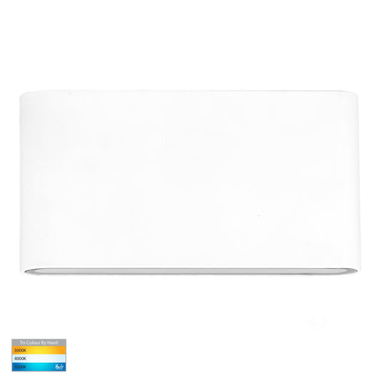 Lisse Up/Down LED Wall Light 240V White Large