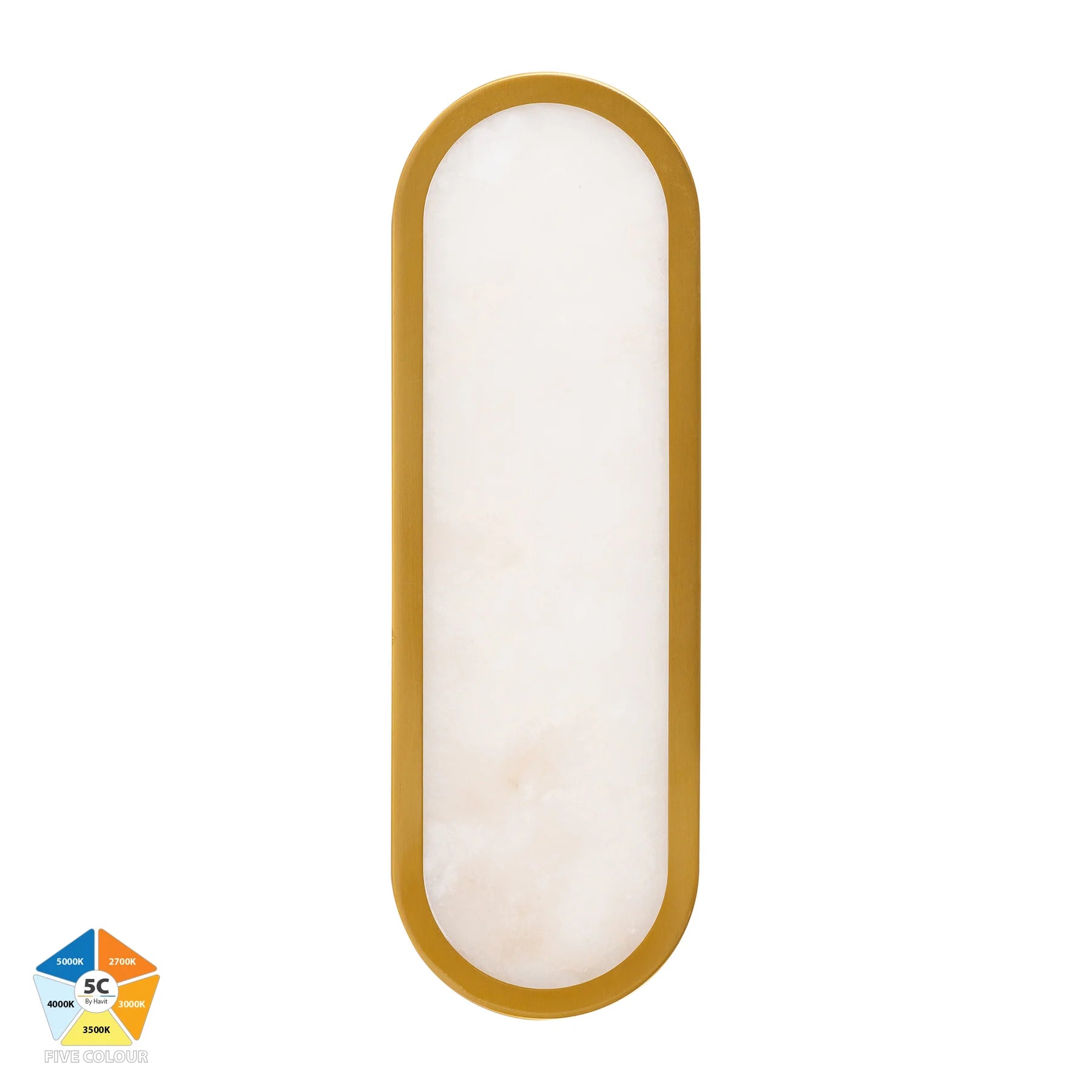 Auster Alabaster LED Wall Light