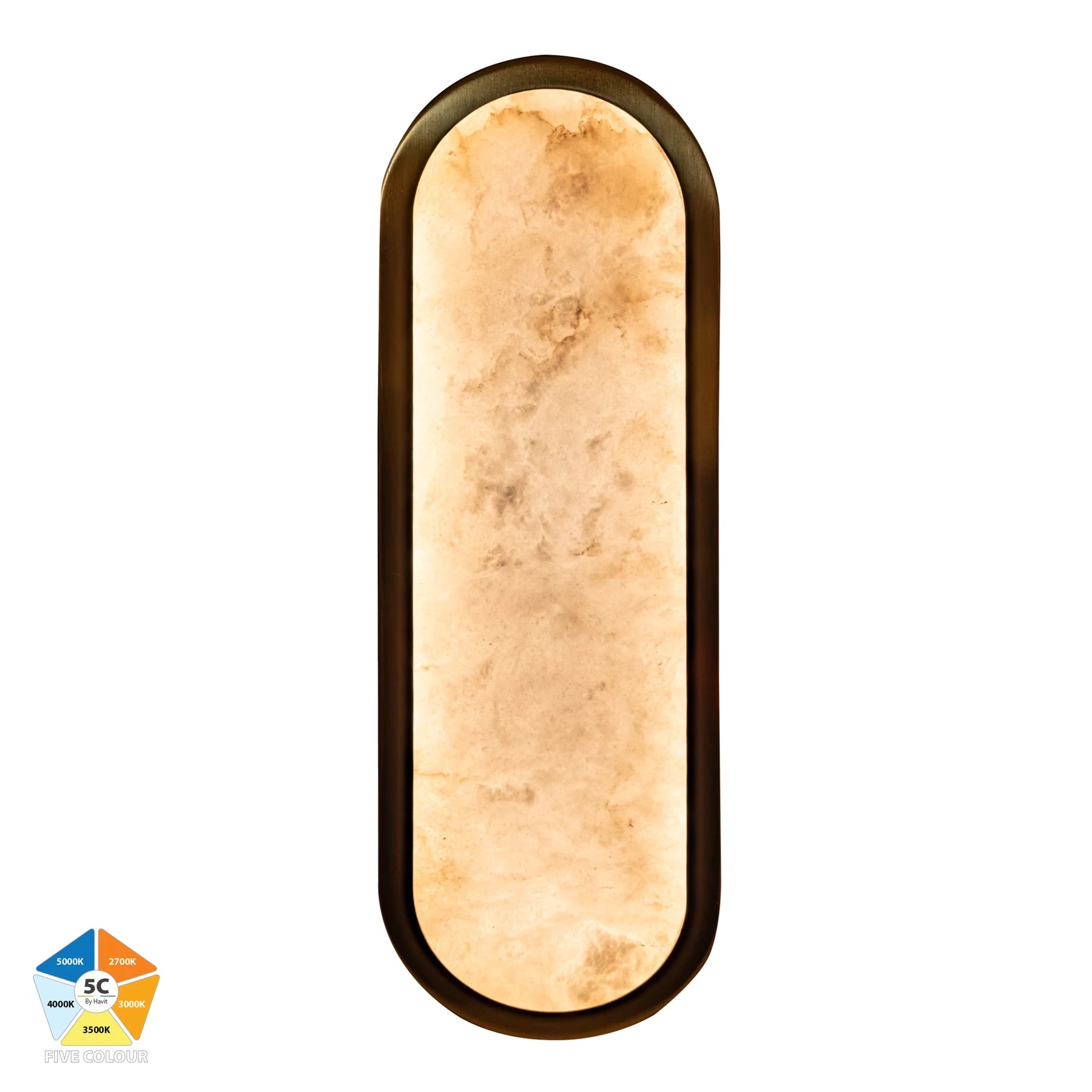 Auster Alabaster LED Wall Light