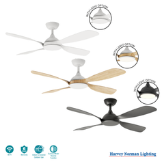 Hampton DC 52″ Smart Ceiling Fan With WIFI Remote Contro