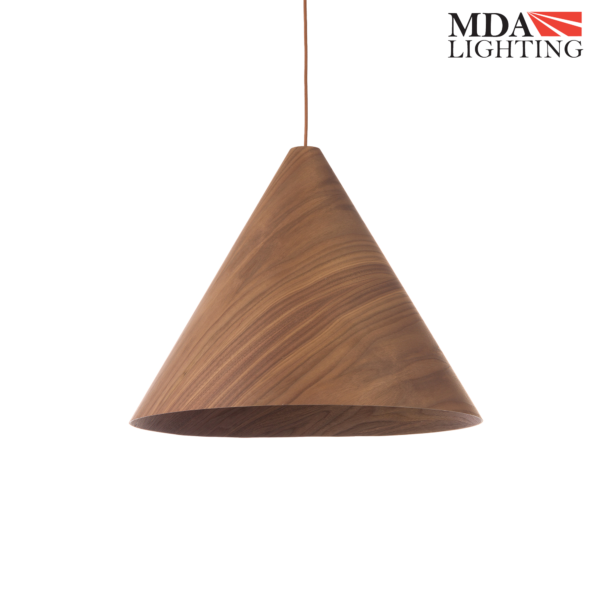 Hugo Conical Timber Pendant