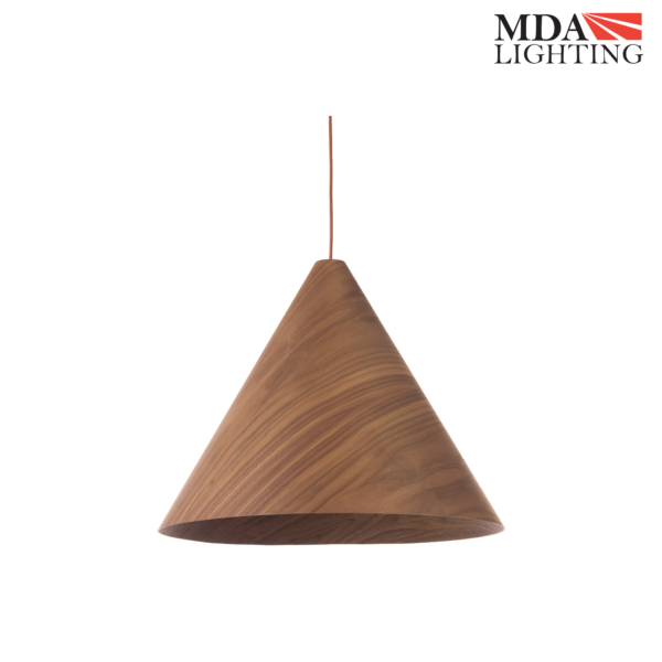 Hugo Conical Timber Pendant