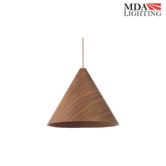 Hugo Conical Timber Pendant