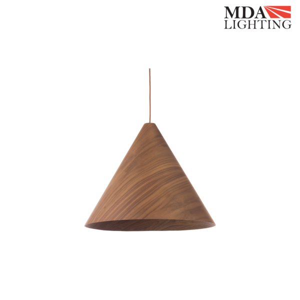 Hugo Conical Timber Pendant