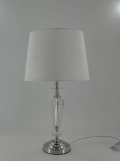 Crystal Table Lamp White