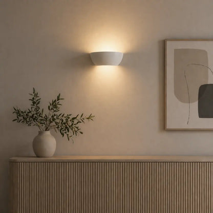 Kimble Gypsum Wall Light