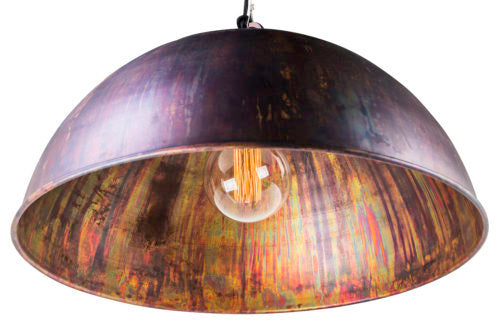 Kingston Acid Wash Copper Pendant Large