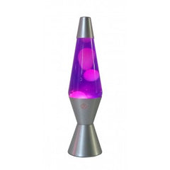 Purple & White Lava Lamp