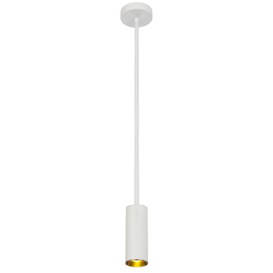 Kudo 1LT Pendant White & Gold