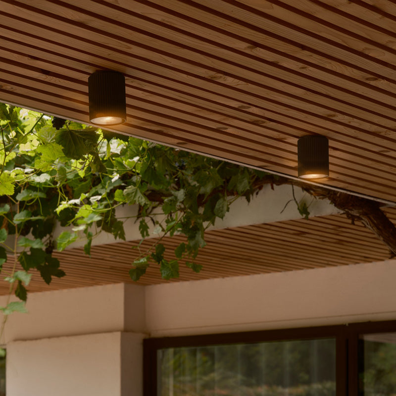 Kyklop Ripple Black Ceiling Light