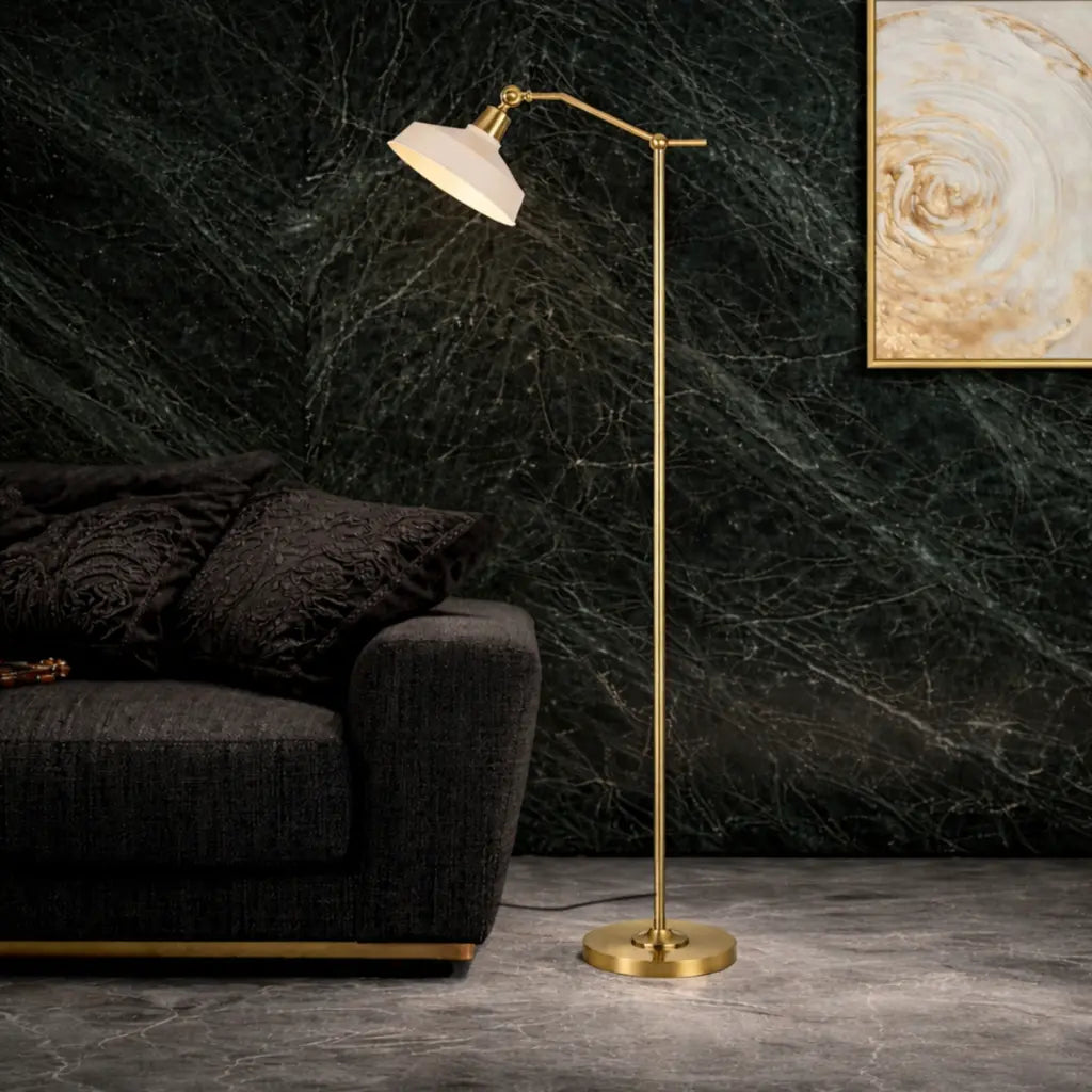 Kylan Floor Lamp Antique Gold
