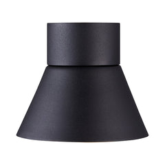 Kyklop Cone Exterior Wall Light Black