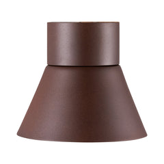 Kyklop Cone Exterior Wall Light Rusty