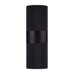 Kyklop Ripple Exterior Wall Light Black