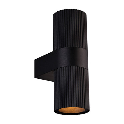 Kyklop Ripple Exterior Wall Light Black