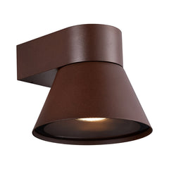 Kyklop Cone Exterior Wall Light Rusty