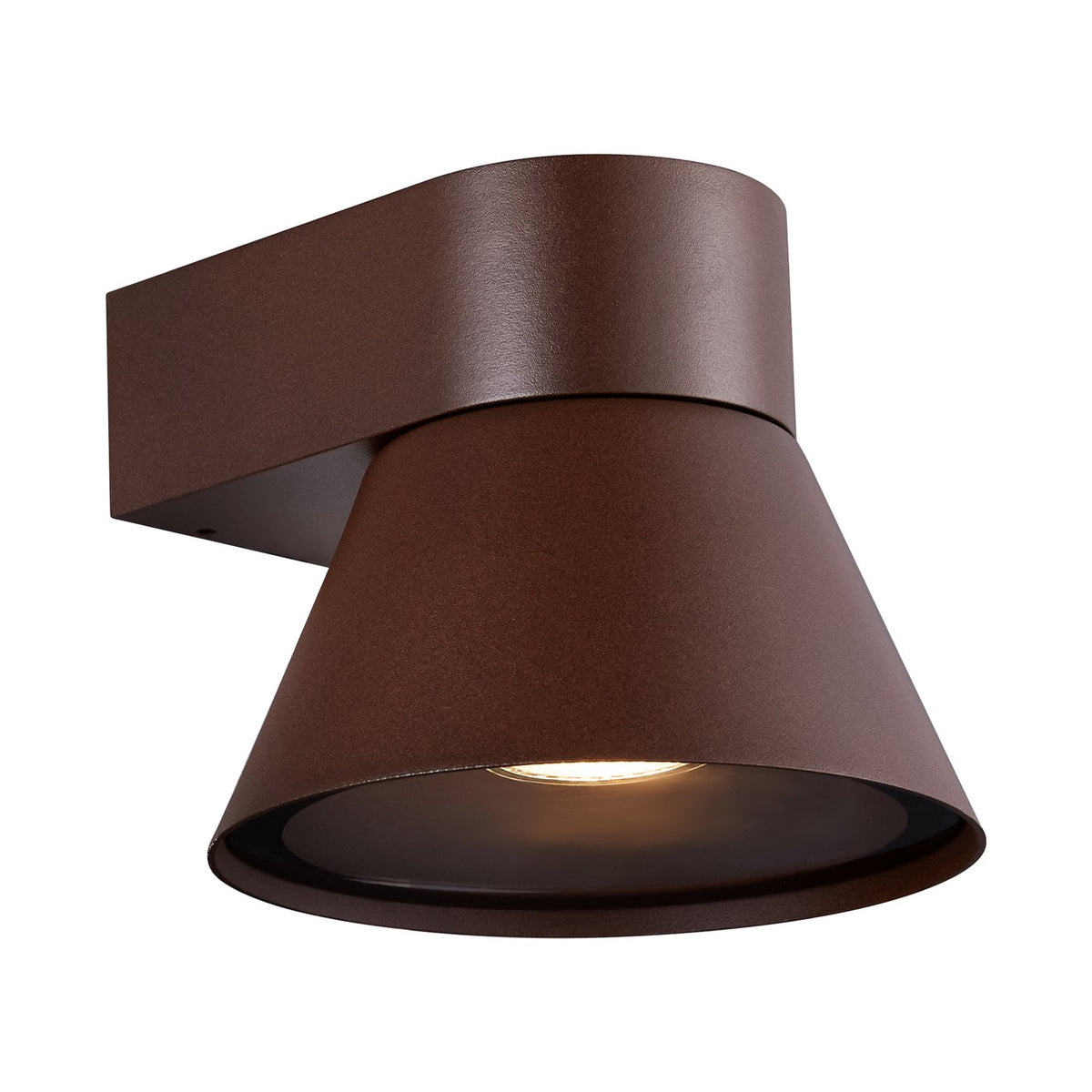 Kyklop Cone Exterior Wall Light Rusty