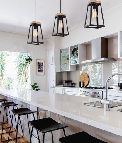 Lanterna Pendant Black