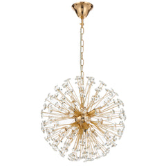 Lerida 8LT Round Gold Pendant