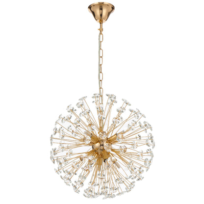 Lerida 8LT Round Gold Pendant