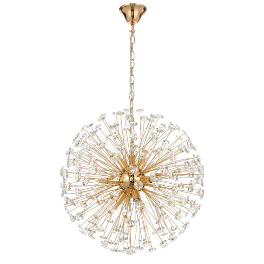 Lerida 9LT Round Gold Pendant