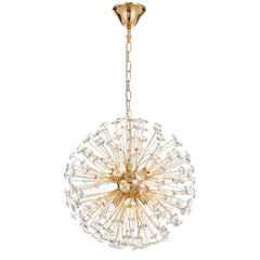 Lerida 8LT Round Gold Pendant