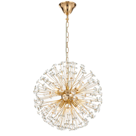 Lerida 8LT Round Gold Pendant
