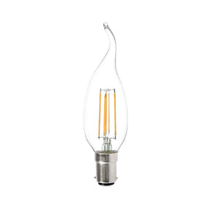 LED filament Flame Candle Dimmable 4W B15 Globe