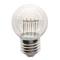 LED Fancy Round Glitter 1W E27 2700k Globe