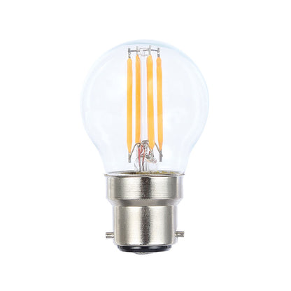 LED filament Fancy Round Dimmable 4W B22 Globe