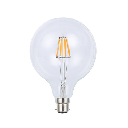 LED filament G125 Spherical Dimmable 8W B22 Globe
