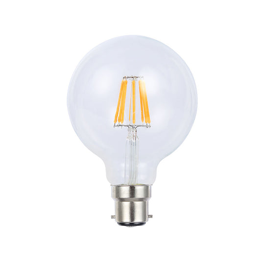 LED Filament G95 Spherical Dimmable 8W B22 Globe