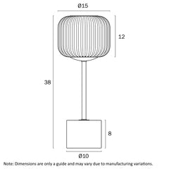 Liam Touch Table Lamp