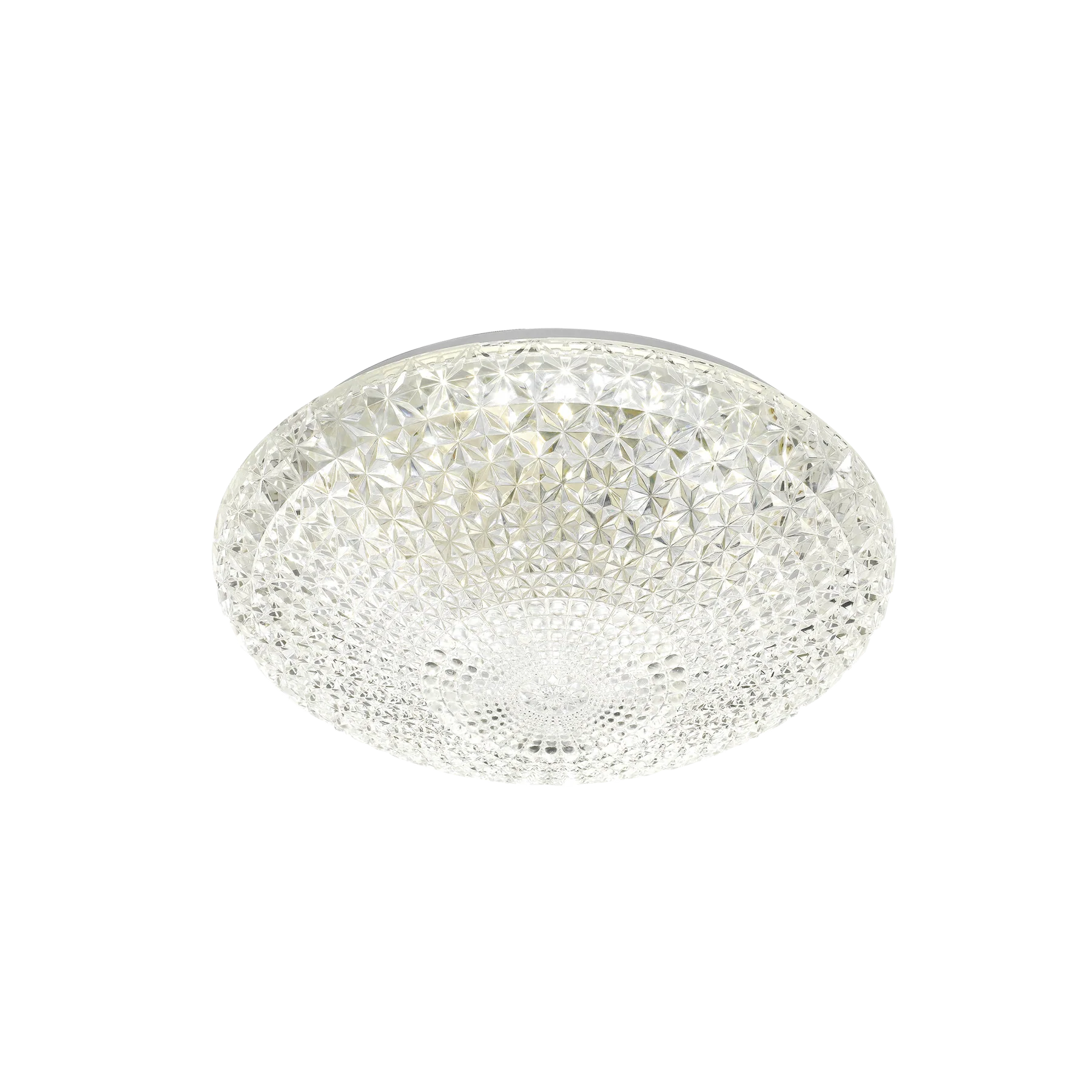 Lilac 18W Tri-Colour LED Oyster