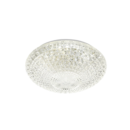 Lilac 18W Tri-Colour LED Oyster