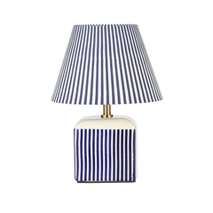 Amaris Striped Ceramic Table Lamp