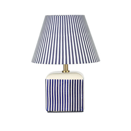 Amaris Striped Ceramic Table Lamp